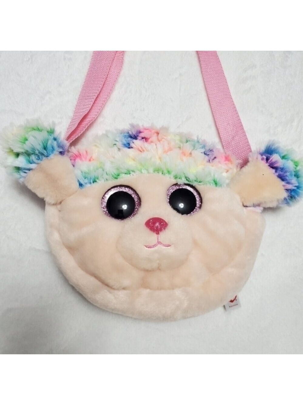 Kids Rainbow TY Stuffy Shoulder Bag